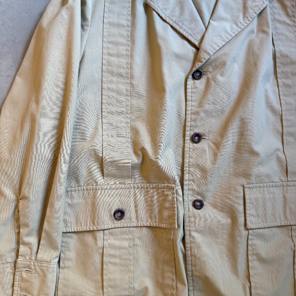 Vintage Peters Long Button Down Overcoat - Picture 3 of 3